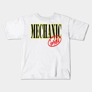 Mechanic Inside Kids T-Shirt